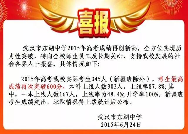 以人为本 主体发展，2018武汉市东湖中学招生简章发布：招生380人